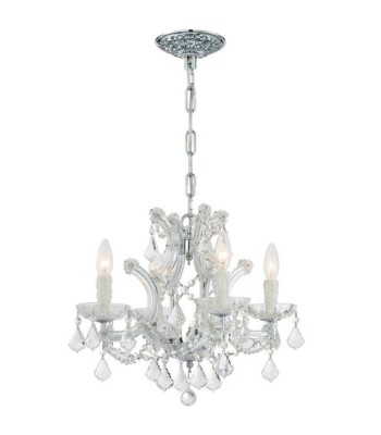 Crystorama Maria Theresa Mini Chandelier 4474-CH-CL-MWP