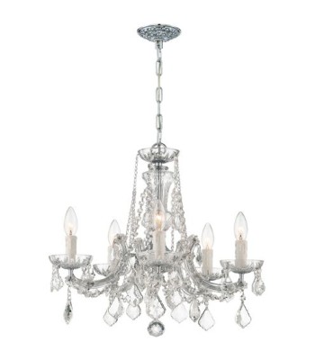 Crystorama Maria Theresa Chandelier 4476-CH-CL-MWP