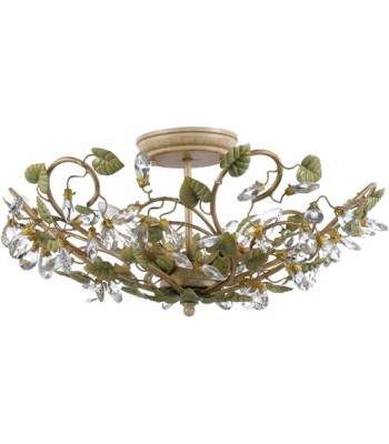 Crystorama Josie Semi Flush 4840-CT