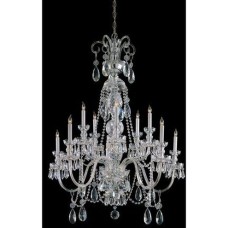 Crystorama Traditional Crystal Chandelier 5020-CH-CL-MWP