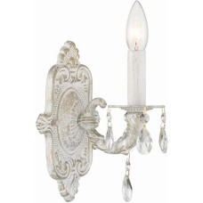 Crystorama Paris Market Sconce 5021-AW-CL-MWP