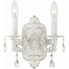 Crystorama Paris Market Sconce 5022-AW-CL-MWP
