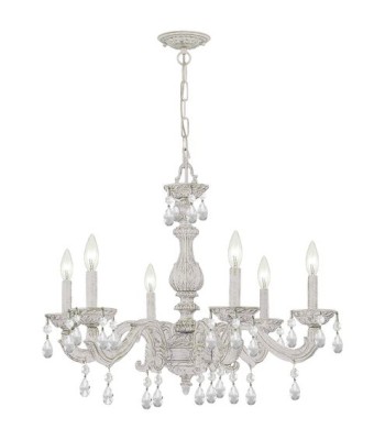 Crystorama Paris Market Chandelier 5036-AW-CL-MWP