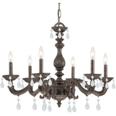 Crystorama Paris Market Chandelier 5036-VB-CL-MWP