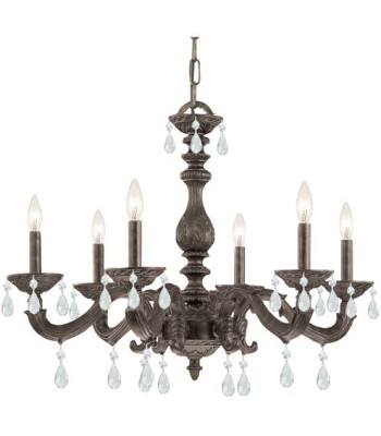 Crystorama Paris Market Chandelier 5036-VB-CL-MWP