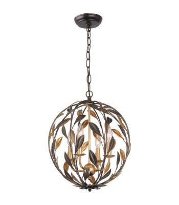 Crystorama Broche Mini Chandelier 504-EB-GA