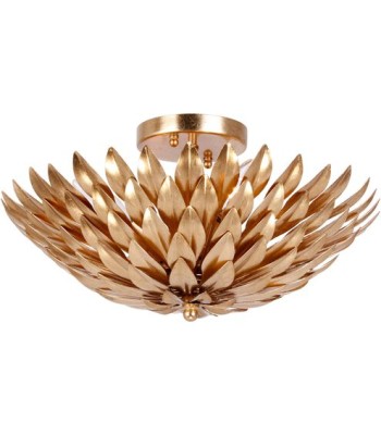 Crystorama Broche Semi Flush 505-GA