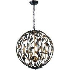 Crystorama Broche Chandelier 506-EB-GA