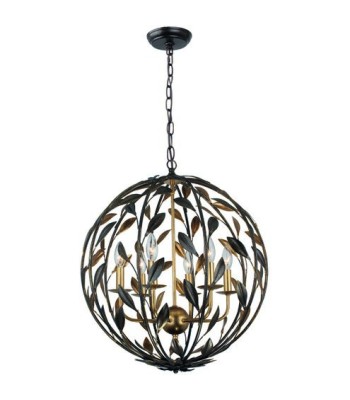 Crystorama Broche Chandelier 506-EB-GA