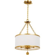 Crystorama Broche Mini Chandelier 513-GA