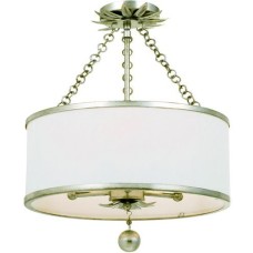 Crystorama Broche Semi Flush 513-SA_CEILING