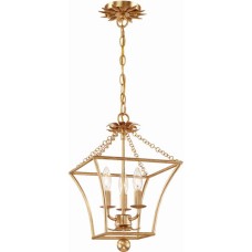 Crystorama Broche Mini Chandelier 514-GA