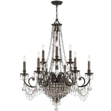 Crystorama Vanderbilt Chandelier 5168-EB-CL-MWP