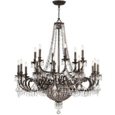 Crystorama Vanderbilt Chandelier 5169-EB-CL-MWP