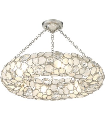 Crystorama Palla Semi Flush 525-SA_CEILING