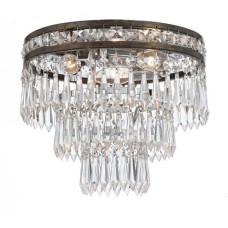 Crystorama Mercer Flush 5260-EB-CL-MWP