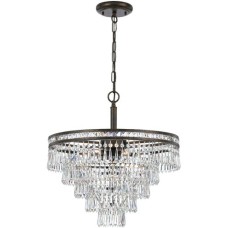 Crystorama Mercer Chandelier 5264-EB-CL-MWP
