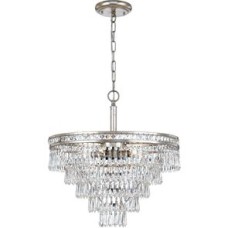 Crystorama Mercer Chandelier 5264-OS-CL-MWP