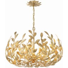 Crystorama Broche Chandelier 533-GA