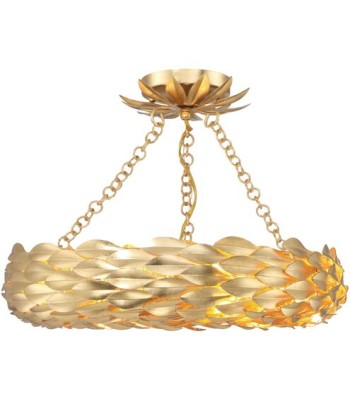 Crystorama Broche Semi Flush 535-GA_CEILING