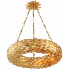 Crystorama Broche Chandelier 536-GA