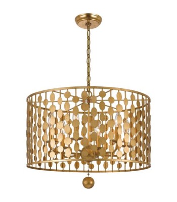 Crystorama Layla Chandelier 546-GA