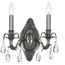 Crystorama Dawson Sconce 5562-PW-CL-SAQ