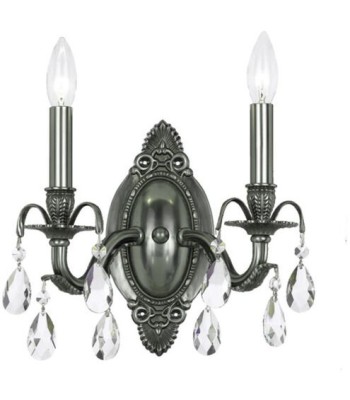 Crystorama Dawson Sconce 5562-PW-CL-SAQ