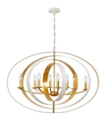 Crystorama Luna Chandelier 588-MT-GA