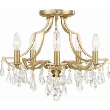 Crystorama Cedar Semi Flush 5930-VG-CL-MWP