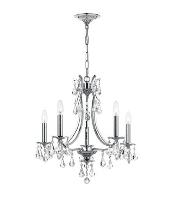 Crystorama Cedar Chandelier 5935-CH-CL-S