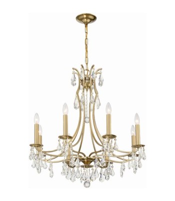 Crystorama Cedar Chandelier 5938-VG-CL-MWP