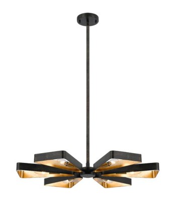 Crystorama Luna Chandelier 596-EB-GA