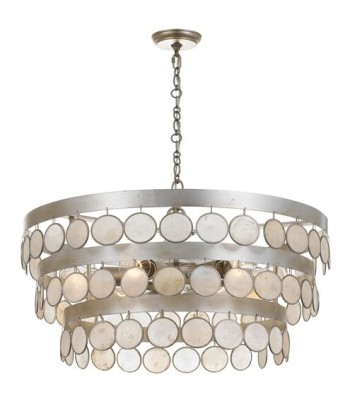Crystorama Coco Chandelier 6006-SA