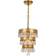 Crystorama Perla Mini Pendant 6103-GA