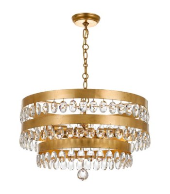Crystorama Perla Chandelier 6106-GA
