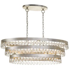 Crystorama Perla Chandelier 6107-SA