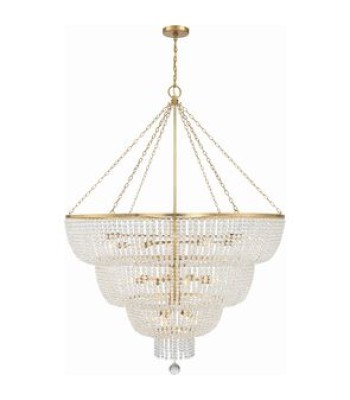 Crystorama Rylee Chandelier 618-GA