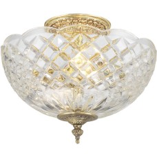 Crystorama Milton Semi Flush 66-CT-OB