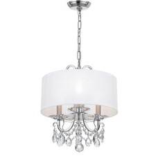 Crystorama Othello Mini Chandelier 6623-CH-CL-MWP