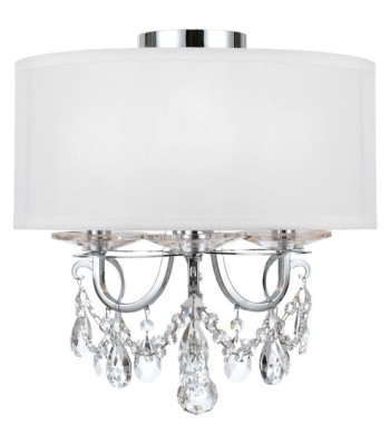 Crystorama Othello Semi Flush 6623-CH-CL-MWP_CEILING