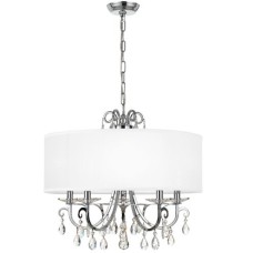 Crystorama Othello Chandelier 6625-CH-CL-MWP