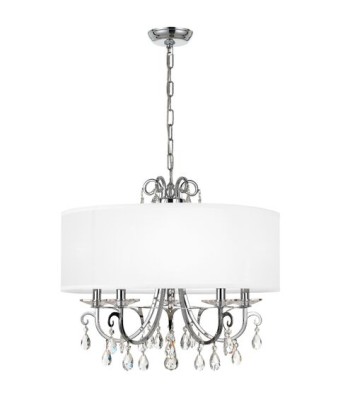 Crystorama Othello Chandelier 6625-CH-CL-MWP
