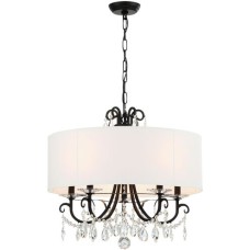 Crystorama Othello Chandelier 6625-MK-CL-MWP