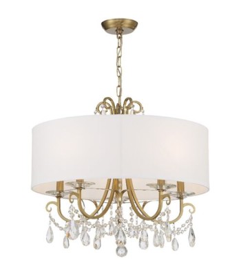 Crystorama Othello Chandelier 6625-VG-CL-MWP