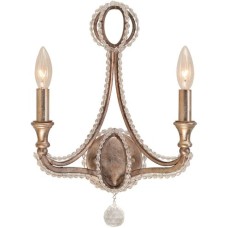 Crystorama Garland Sconce 6762-DT