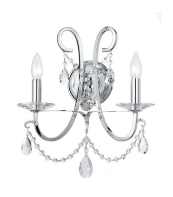 Crystorama Othello Sconce 6822-CH-CL-MWP