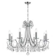 Crystorama Othello Chandelier 6828-CH-CL-MWP