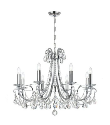 Crystorama Othello Chandelier 6828-CH-CL-MWP