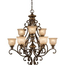 Crystorama Norwalk Chandelier 7409-BU